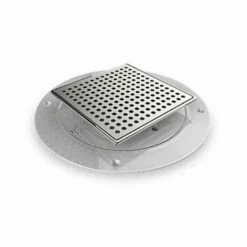 AKW DuraForm Wet Room Shower Tray Former For TILED Floors: 1000 X 1000 X 22mm -Bathroom Sales Shop AKW Stainless Steel Dotted Cover 1f418d31 0282 4a4a 83ca d14949eab37e