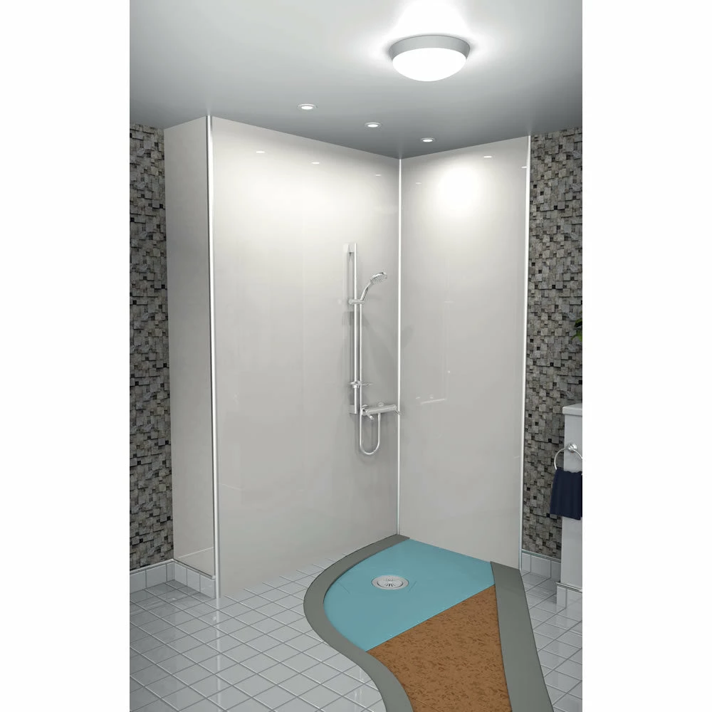AKW Tuff Form8 Wet Room Walk In Shower Tray 1300 X 820 X 22mm 3 AKW Tuff Form8 Wet Room Walk In Shower Tray 1300 X 820 X 22mm - Image 3