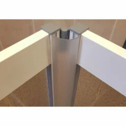 Contour Carerscreens Portable Screen - CS1 650 X 650mm -Bathroom Sales Shop Contour Carerscreens Fixed Shower Screens Inside Hinge