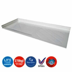 Contour Kingfisher Level Access Bath Replacement Shower Tray 1850 X 800mm