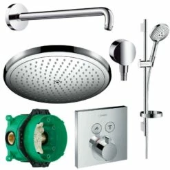 Hansgrohe Croma Select 280 Rail Set Thermostatic Shower