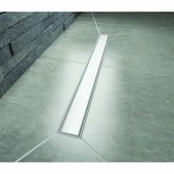 Impey Aqua Dec Linear 4 Wet Room Tray - 2000 X 1200 X 22mm -Bathroom Sales Shop Impey Linear Dec Drain Channel 03c87349 7075 4f5c b861 91c5a212663b