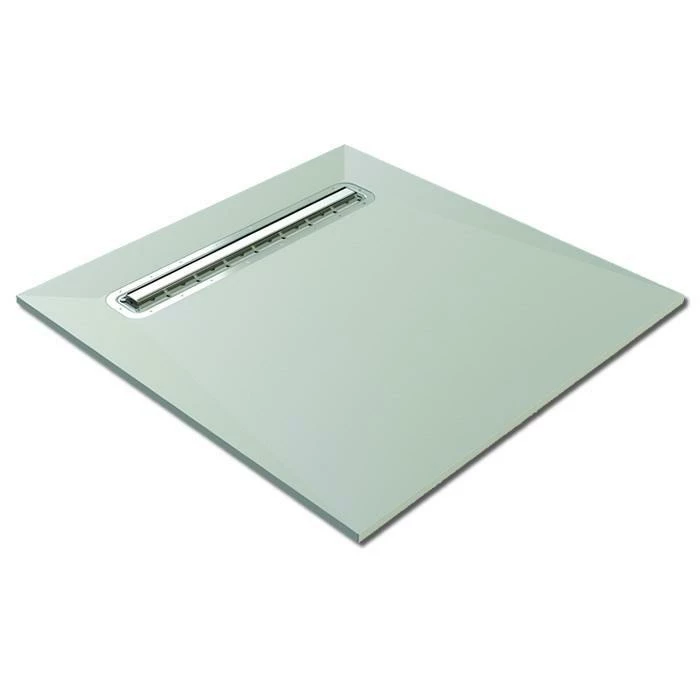 Impey Aqua Dec Linear 4 Wet Room Tray - 1200 X 1200 X 22mm 2 Impey Aqua Dec Linear 4 Wet Room Tray - 1200 X 1200 X 22mm - Image 2