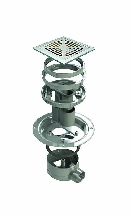 Impey Aqua Dec Easy Fit Wet Room Tray Floor Former - 1000 X 1000 X 22mm 4 Impey Aqua Dec Easy Fit Wet Room Tray Floor Former - 1000 X 1000 X 22mm - Image 4