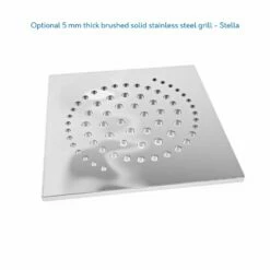 Jackoboard Aqua Flat Wet Room Walk In Shower Tray & Drain - SIDE OFFSET DRAIN - 1300 X 800 X 20mm -Bathroom Sales Shop Jackoboard Aqua Flat Wet Room STELLA Drain Cover 70fbcca2 d5d7 40c6 b43a 9d6c2c29ad75