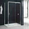 Merlyn MBOX Sliding Shower Door With Side Panel Enclosure