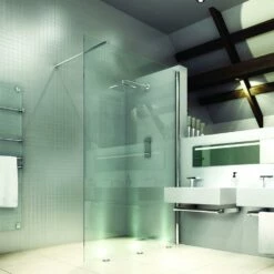 Merlyn 8 Series Showerwall Wet Room Shower Screen - 1200mm