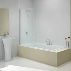 Merlyn 6mm Fixed Square Bath Screen - MB0