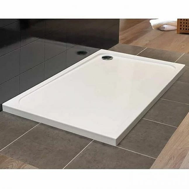 Merlyn MStone Stone Resin Shower Tray - 1200 X 900 X 50mm - OFFSET QUADRANT 2 Merlyn MStone Stone Resin Shower Tray - 1200 X 900 X 50mm - OFFSET QUADRANT - Image 2