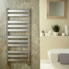 Redroom Azor Heated Towel Rail Radiator - Chrome