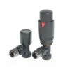 Redroom Angled Thermostatic Radiator Valve Pack - Volcanic