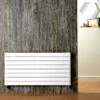 Redroom SuperNovar Horizontal Heated Radiator - White