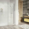 Roman Innov8 Pivoting / Hinged Wet Room Shower Screen Panel: 500mm*