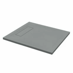 Roman Stone Solid Surface Infinity Slate Effect Shower Tray - 1400 X 800 X 35mm -Bathroom Sales Shop Roman Infinity Slate Shower Tray Grey a6e63e6c 1f09 4e10 ae23 d07e28947a89