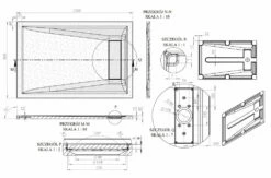 Roman Stone Solid Surface Infinity Slate Effect Shower Tray - 1200 X 800 X 35mm 9 Roman Stone Solid Surface Infinity Slate Effect Shower Tray - 1200 X 800 X 35mm -Bathroom Sales Shop Roman Infinity Slate Shower Tray Technical 1200x800 1