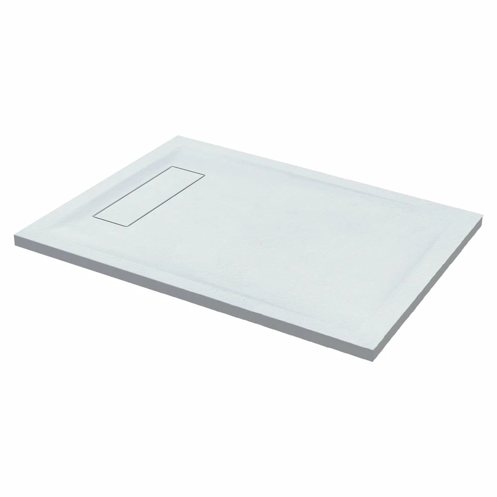 Roman Stone Solid Surface Infinity Slate Effect Shower Tray - 1700 X 800 X 35mm 1 Roman Stone Solid Surface Infinity Slate Effect Shower Tray - 1700 X 800 X 35mm