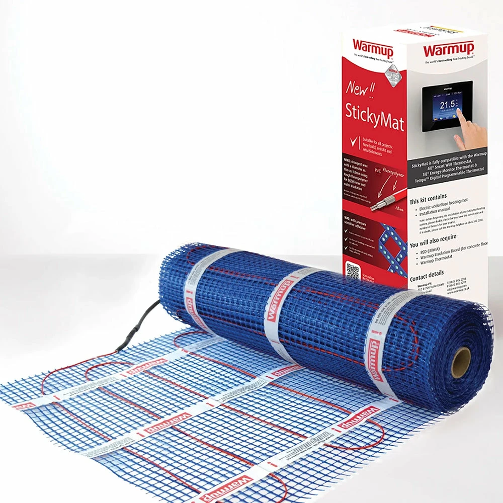 Warmup Electric Underfloor Heating Sticky Mat 2 Warmup Electric Underfloor Heating Sticky Mat - Image 2