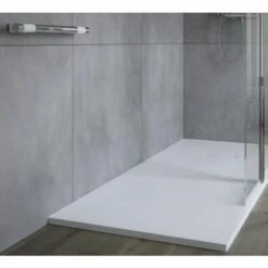 AKW Onyx Slate Effect Low Level Shower Tray 1700 X 800 X 26mm