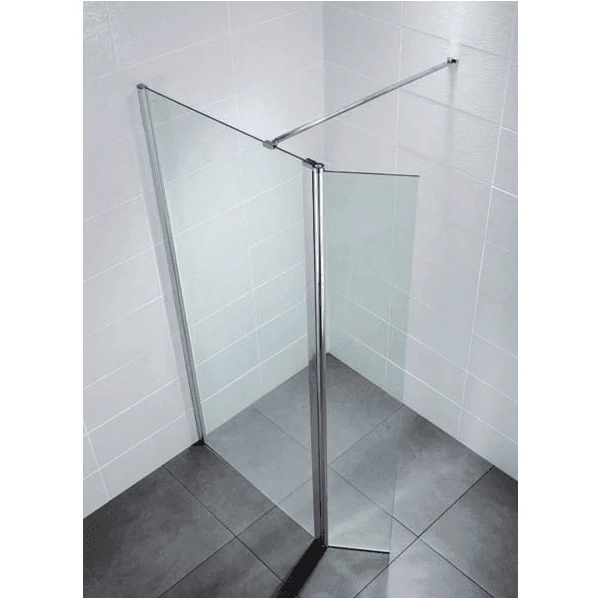 400mm Hinged Return Panel For Sommer Shower Evolve Screen 1 400mm Hinged Return Panel For Sommer Shower Evolve Screen