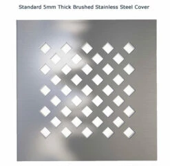 Jackoboard Aqua Flat Wet Room Walk In Shower Tray & Drain - CENTRE DRAIN - 900 X 900 X 20mm -Bathroom Sales Shop aqua flat standard cover 0c757c28 d93f 4bb1 83af 32e1cb9a0e2a