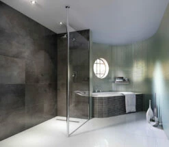 Coram Showers Column Wet Room Shower Screen - 1000mm