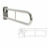 Contour Opulence Hinged Arm Support - Stainless Steel