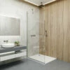 Coram Showers Premier 8 Wet Room Shower Screen - 1200mm