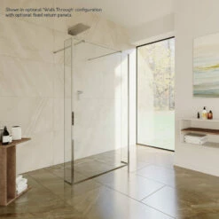 Coram Showers Premier 8 Wet Room Shower Screen - 800mm -Bathroom Sales Shop coram premier 8 shower screen walk through 43682de6 6615 4ff6 be09 da0466adeeb7
