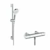 Hansgrohe Ecostat 1001 CL Combi Shower Set With Crometta Vario 100 Hand Shower