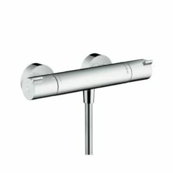 Hansgrohe Ecostat 1001 CL Combi Shower Set With Crometta Vario 100 Hand Shower -Bathroom Sales Shop hansgrohe 27812400 thermostat