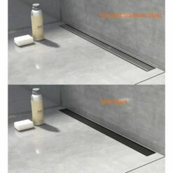 Jackoboard J-Drain Linear Wet Room Shower Floor Drain Channel - 1000mm