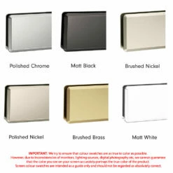 Roman Liberty Wetroom Panel With Fluted Glass: 1200mm - Various Finish's -Bathroom Sales Shop liberty wetroom screen colours samples dde29e53 34e8 4e5f 921e 57c03bd09987