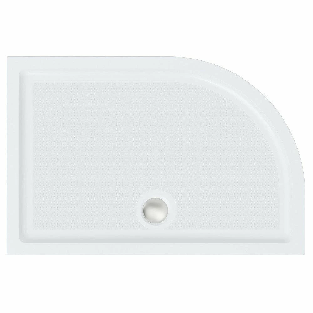 Roman Stone Solid Surface Anti Slip Shower Tray - OS Quadrant 1200 X 900 X 40mm 2 Roman Stone Solid Surface Anti Slip Shower Tray - OS Quadrant 1200 X 900 X 40mm - Image 2