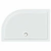 Roman Stone Solid Surface Anti Slip Shower Tray - OS Quadrant 1200 X 800 X 40mm