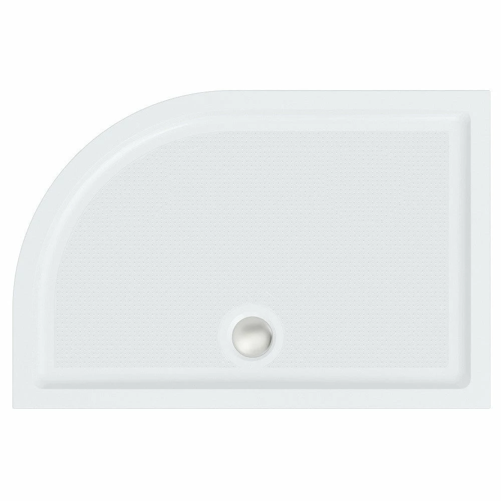 Roman Stone Solid Surface Anti Slip Shower Tray - OS Quadrant 1200 X 900 X 40mm 1 Roman Stone Solid Surface Anti Slip Shower Tray - OS Quadrant 1200 X 900 X 40mm