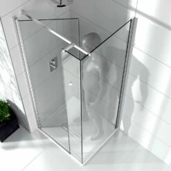 Sommer Evolve Shower Door & Inline Panel: In Out Pivot Recess - 1000mm -Bathroom Sales Shop sommer evolve pivot chrome demonstration jpeg 08da75b0 8131 451e 9ecc 1db66546bbda