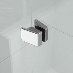 Sommer Evolve Shower Enclosure: In Out Pivot Corner - 900mm -Bathroom Sales Shop sommer evolve pivot chrome handle.jpeg2