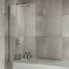 Sommer Square Bath Screen - 800mm