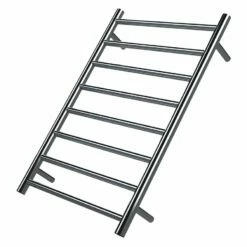 Warmup Bathroom Collection Electric Wall Heated Towel Rail - 8 Bars