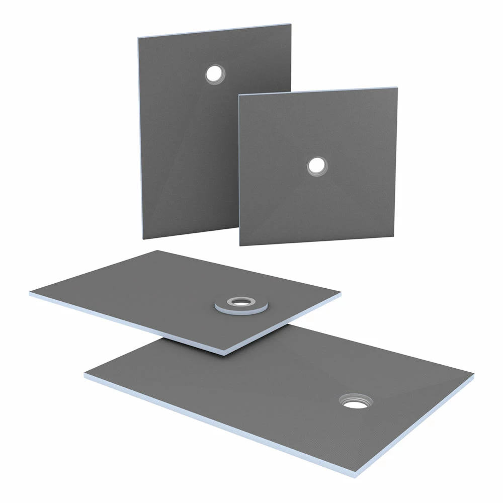 Wedi Fundo Ligno Plus Shower Tray Former - 1200 X 1200 X 23mm - CENTRE Drain 1 Wedi Fundo Ligno Plus Shower Tray Former - 1200 X 1200 X 23mm - CENTRE Drain
