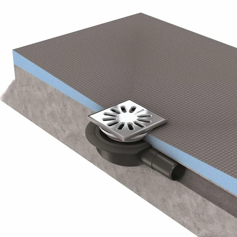 Fundo Primo Shower Tray Former - 1500 X 1500 X 40mm - CORNER Drain 4 Fundo Primo Shower Tray Former - 1500 X 1500 X 40mm - CORNER Drain - Image 4