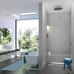 Wedi Sanoasa Bench - Straight -Bathroom Sales Shop wedi sanoasa shower bench seat bench 1 display 2