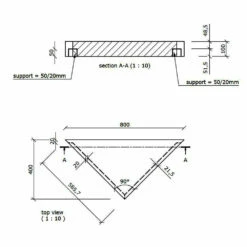 Wedi Sanoasa Corner Seat -Bathroom Sales Shop wedi sanoasa shower bench seat corner seat dimensions