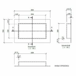 Wedi Sanwell Preformed Wall Niche 30/60 - Frame Width 12.5mm 7 Wedi Sanwell Preformed Wall Niche 30/60 - Frame Width 12.5mm -Bathroom Sales Shop wedi sanwell niches 30 60 plan9