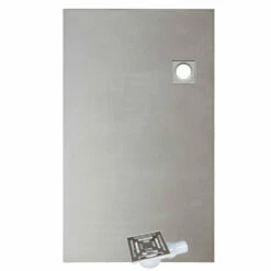 WetBase® Wet Room Walk In Shower Tray Kit - RIGHT CORNER DRAIN - 1200 X 900 X 20mm