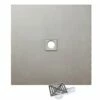 WetBase® Wet Room Walk In Shower Tray Kit - CENTRE DRAIN - 1000 X 1000 X 20mm