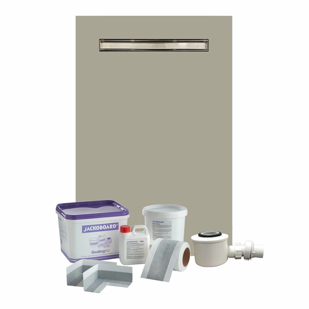 WetBase® Linear Universal Wet Room Walk In Shower Tray With Reversible Cover - 1600 X 900 X 30mm 3 WetBase® Linear Universal Wet Room Walk In Shower Tray With Reversible Cover - 1600 X 900 X 30mm - Image 3