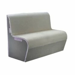 Wet Room Tileable Bench Seat - Curved Edge With Back